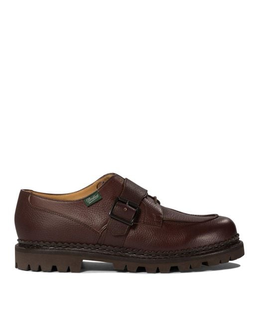 "Chambord" Lace Ups di Paraboot in Brown da Uomo