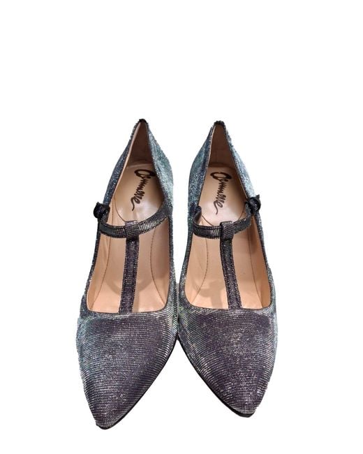 LA ROSE Blue Pumps