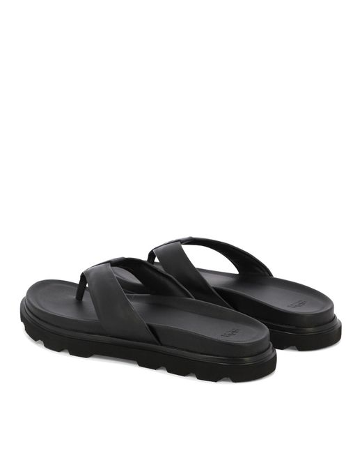 Ugg Black "Capitola" Sandals for men