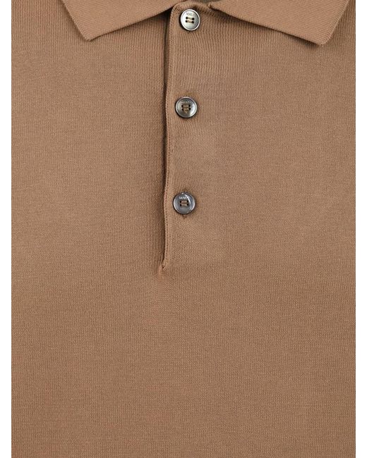Malo Brown T Shirts And Polos