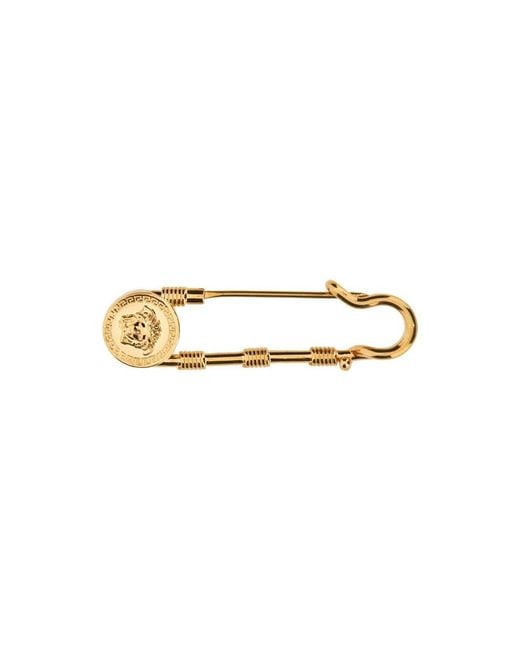 Versace White Safety Pin Pin