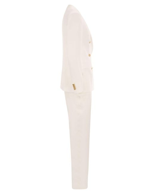 Tagliatore Natural Linen Suit