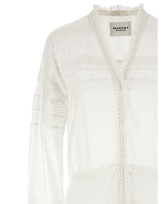 Isabel Marant White 'Daniva' Kleid