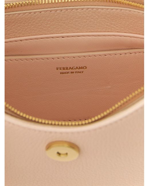 Ferragamo Natural Hobo Bags