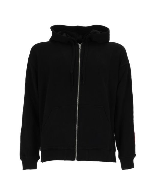 DIESEL Black S Boxt Zip Hood Div Felpa