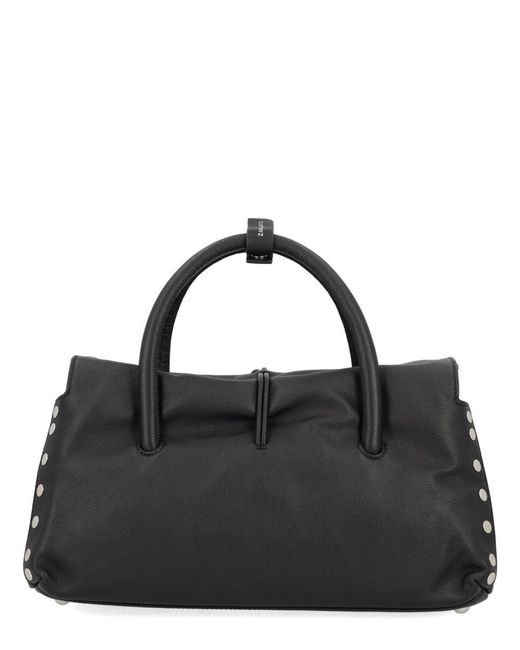 Zanellato Black Medium "Learned" Bag
