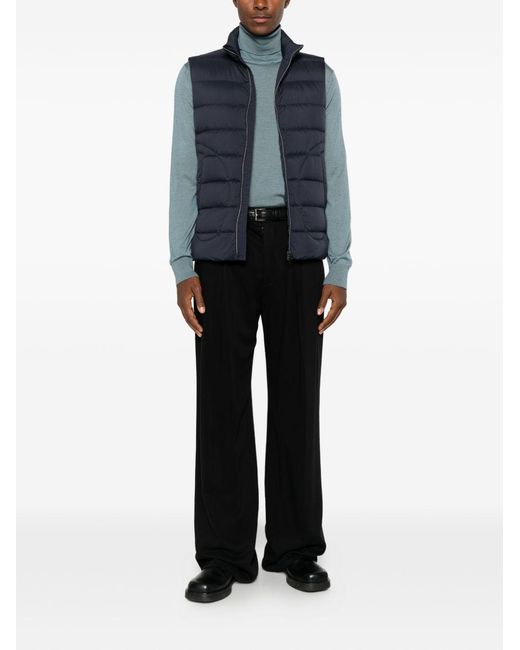 Chaleco Acolchado Con Capucha Herno de hombre de color Blue