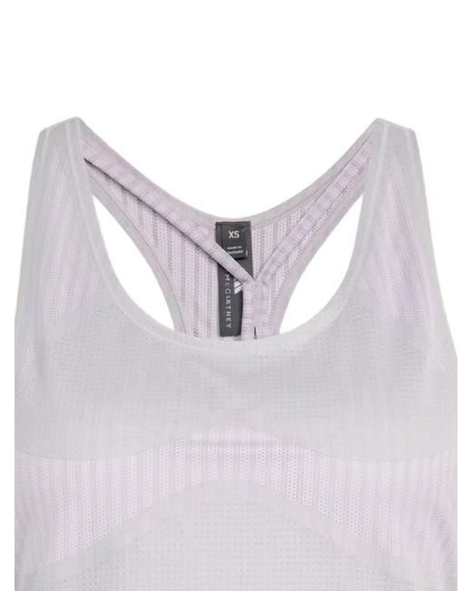 Adidas By Stella McCartney White Track Pantsa Tank