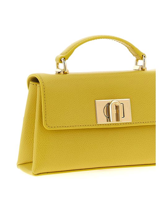 Furla Yellow ' 1927' Mini -Crossbody -Tasche