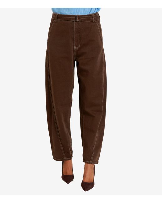Semicouture Brown Trousers