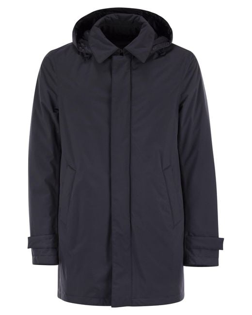 Herno Blue Waterproof 2-Layer Laminar Fabric for men