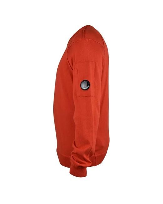 C P Company Red Sweater