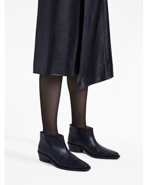 Proenza Schouler Bronco Enkellaarzen in het Blue