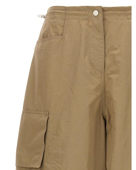 Palm Angels Parachute Broek in het Natural