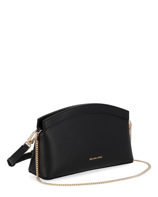 MICHAEL Michael Kors Black Clutch Athena Small