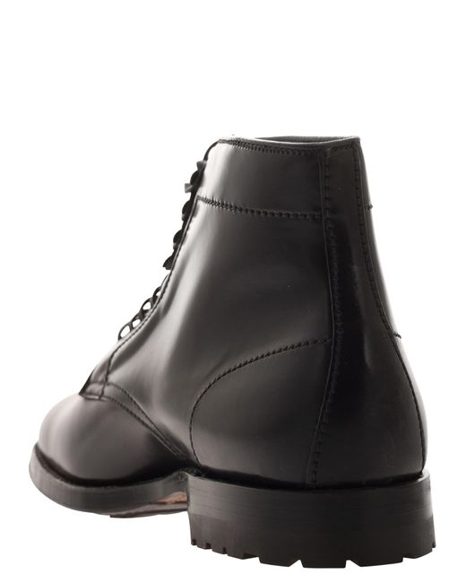 Alden Black Plain Toe Boot
