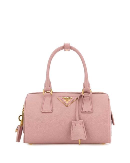 Prada Pink Leather Handbag