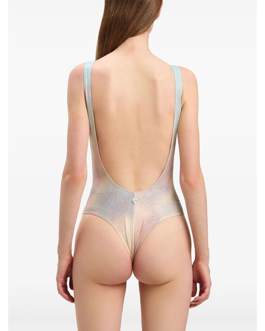 Palm Angels Multicolor Sunrise Palm Swimsuit