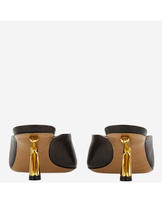 Ferragamo Brown Leather Sandals