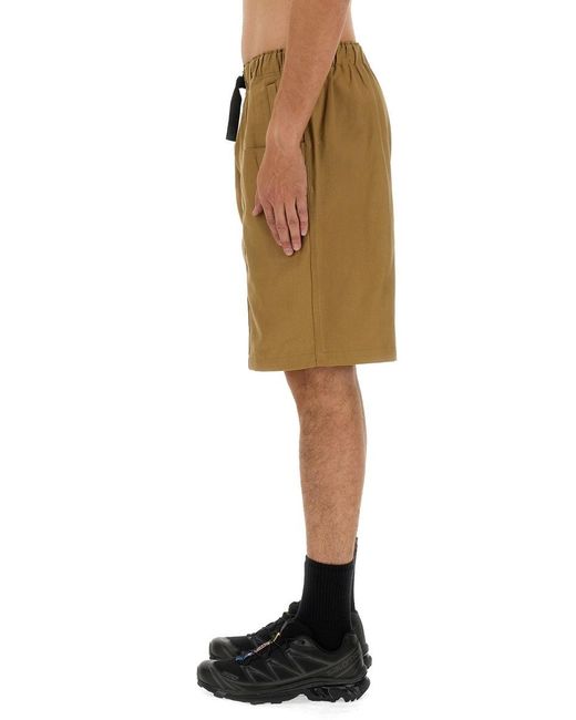 South2 West8 Natural Cotton Bermuda Shorts for men