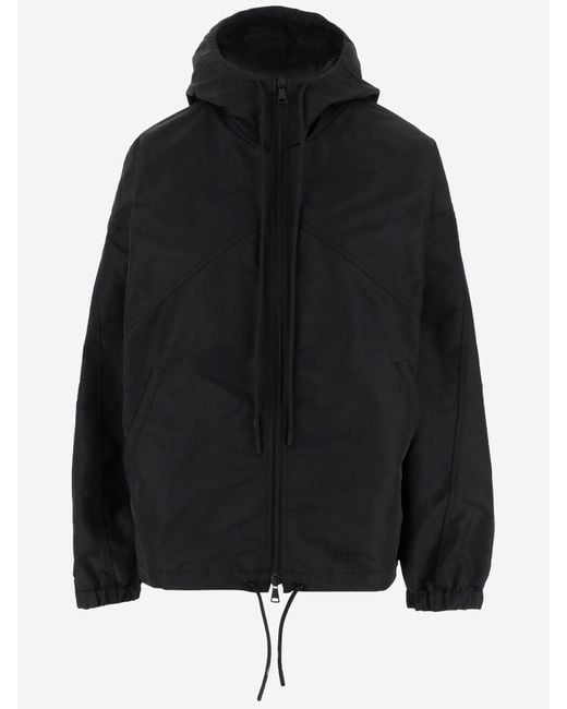 N°21 Black Nylon Jacket With Hood