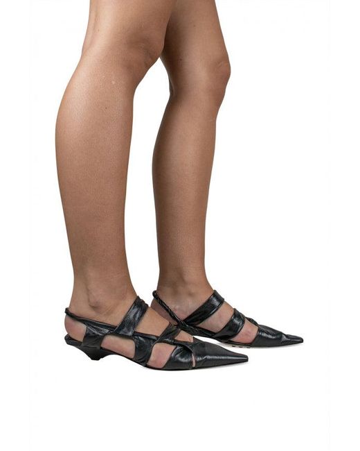 Bottega Veneta Black Sandals Bv Point