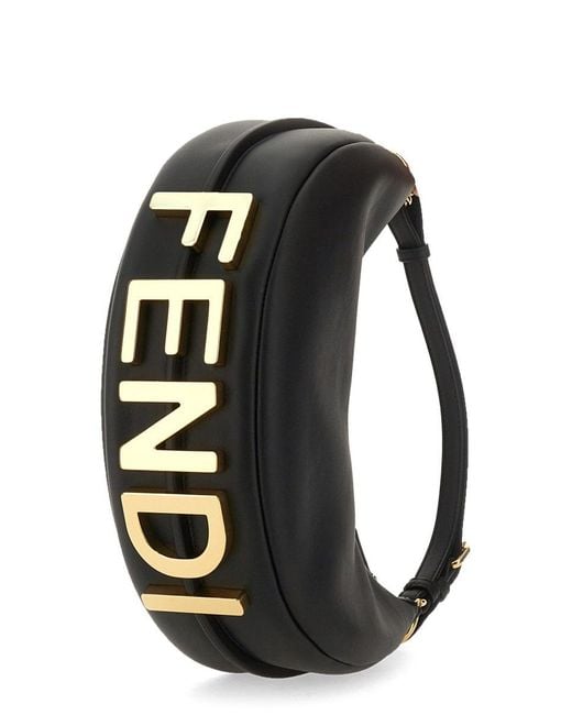 Fendi Black Graphy Bag Small