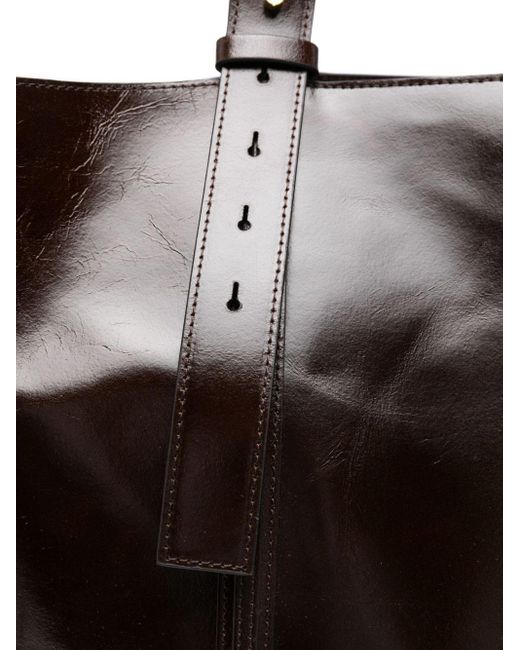 Golden Goose Deluxe Brand Black 24.7 Leather Handbag