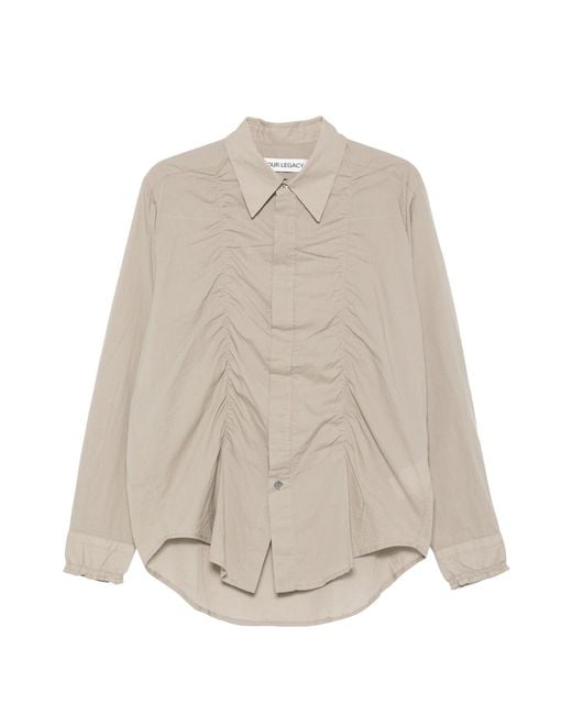 Our Legacy Natural Jumble Shirt