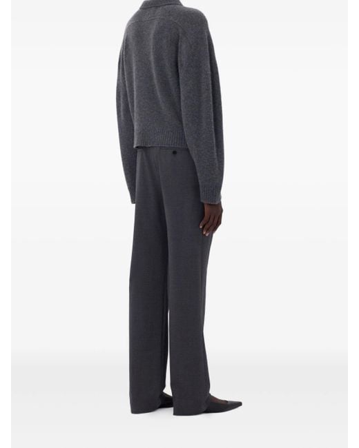 Loulou de Saison Gray Homere Lds Boxy Sweater