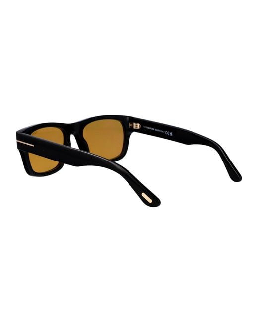 Tom Ford Brown Squared Sunglasses Ft1303 01 E for men