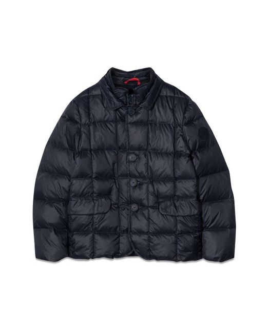 Fay Blue Down Db Front Jacket