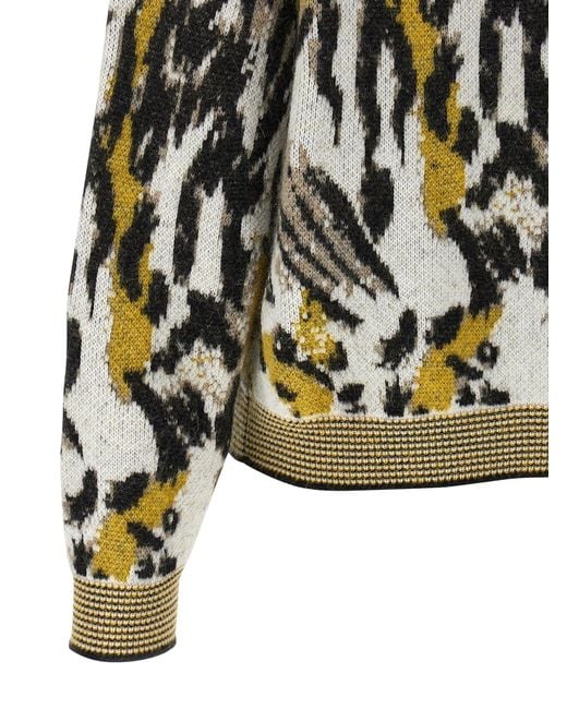 Missoni Black Animalier Motif Sweater