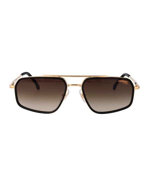 Carrera Brown Aviator Sunglasses 338/S 003 for men