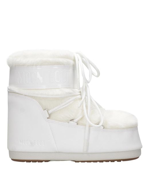 Moon Boot White Mondstiefel Stiefel weiß