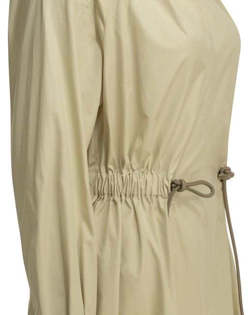 Max Mara Natural Long Chemise Dress
