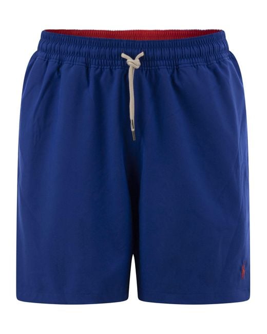 Polo Ralph Lauren Blue Beach Boxers
