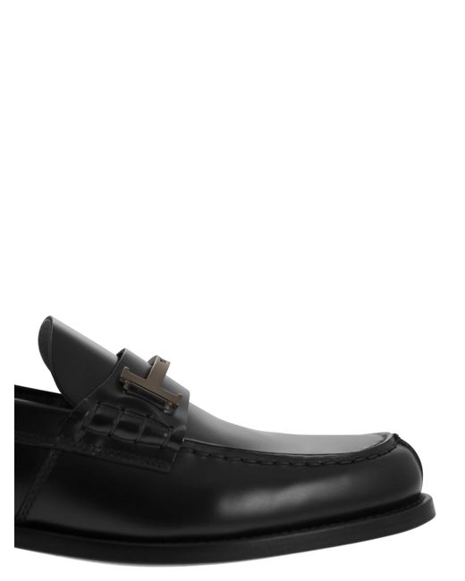 Tod's Tods zeitloser Lederläufer t in Black für Herren