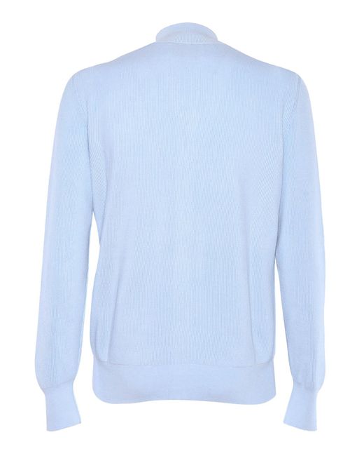 Ballantyne Blue Full Zip Pullover