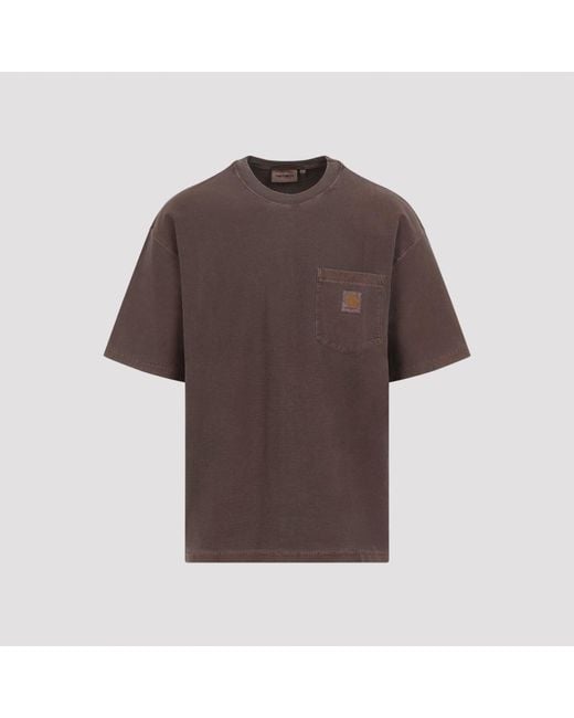 Carhartt Brown Tobacco/Loose Pocket T-Shirt