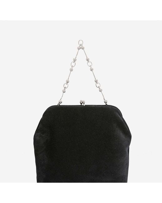 Jil Sander Black Kleiner Goji -weicher Tasche