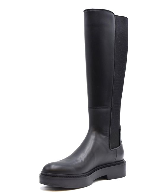 Santoni Black Shoes