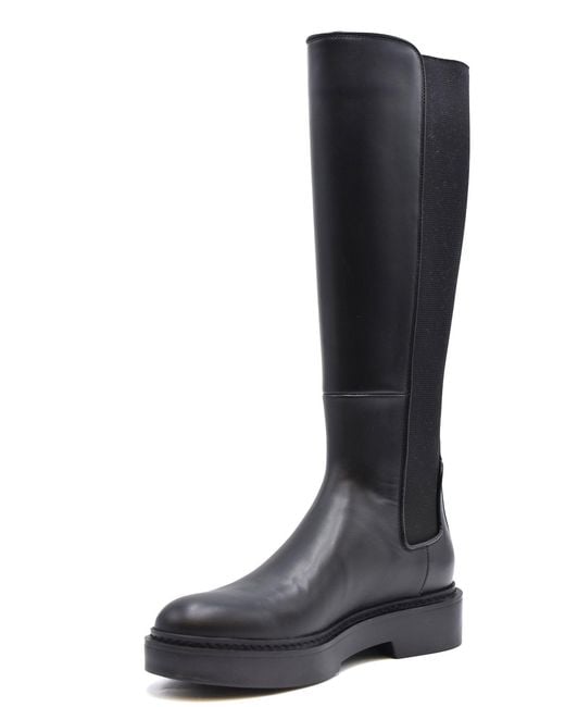 Santoni Black Boots