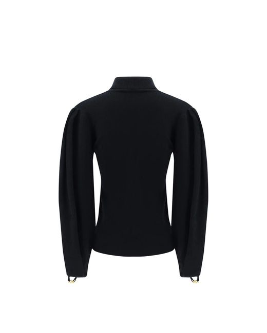 Chloé Black Arms Slit Sweater