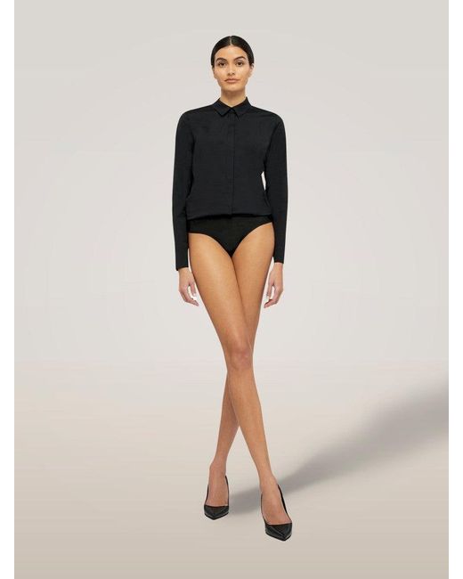 Wolford Black Blouse Body