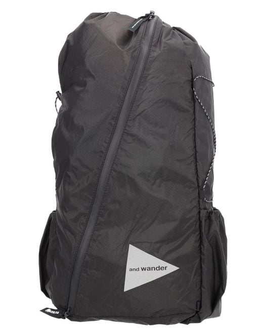 And Wander Gray "sil Daypack" Backpack for men
