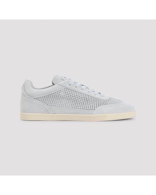 Baskets En Daim Ajouré Kiton pour homme en coloris White