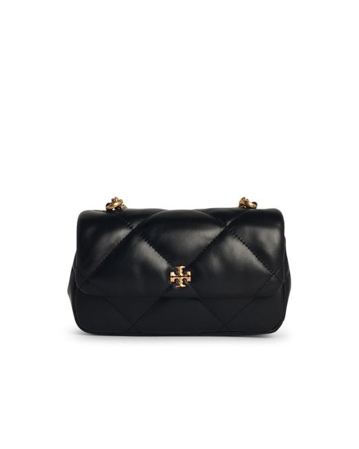 Tory Burch Black 'Kira Diamond Quilt Mini' Crossbody Tasche