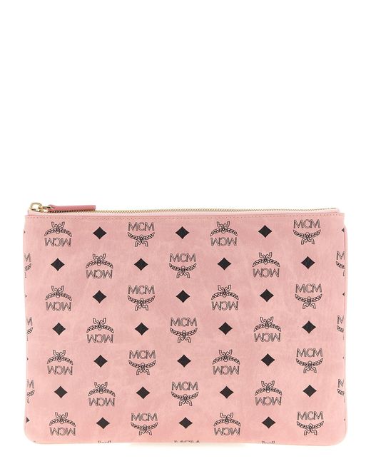 MCM Pink 'Beutel' mittlerer Umhängetasche