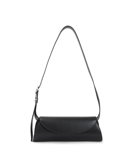 Jil Sander Black Sm Cannolo Handbag